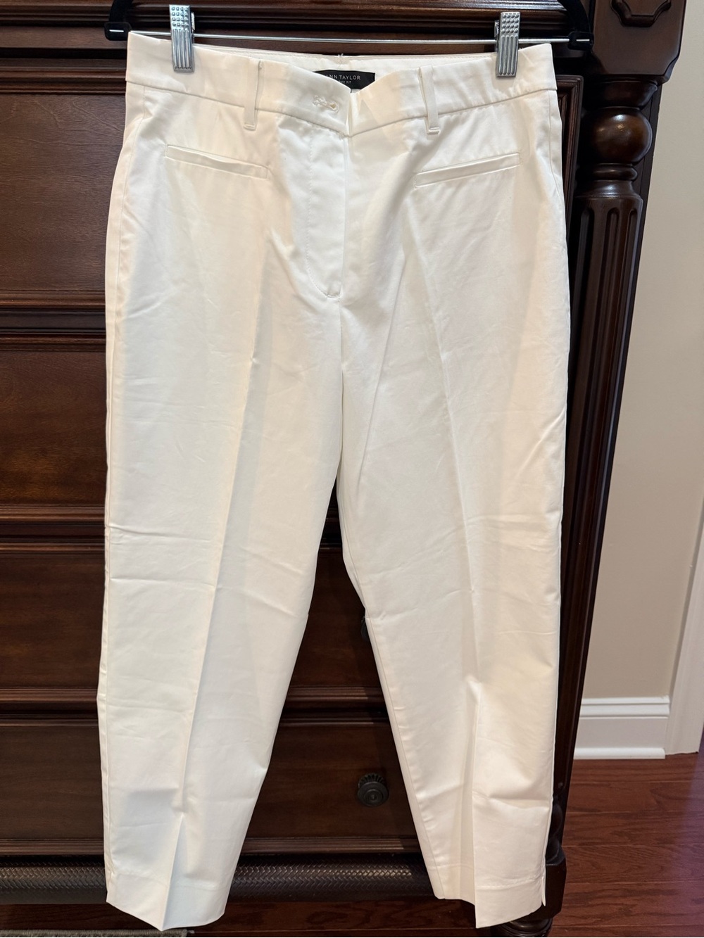 Ann Taylor Cream Men's Chinos - Tailored Straight Leg Ankle never worn. - Picture 2 of 5